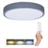 Solight Solight LED osvětlení s dálkovým ovladačem Grey, 60W, 4200lm, 49cm, změna chromatičnosti, stmívatelné WO8002