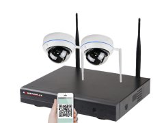 KAMERAK.cz Bezdrátový 2 kamerový set WiFi IP PRO WIP2-304C 5MPx, CZ menu