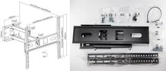 Fiber Mounts FM80 Sklopný a otočný držák TV 32" až 62"