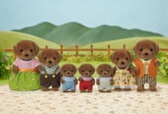 Sylvanian Families Velká rodina Chocolate labradorů