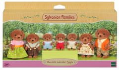 Sylvanian Families Velká rodina Chocolate labradorů