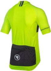 Endura Dres FS260 Pro S/S II E3192 Standard Fit - pánské, krátký, standardní střih, Hi-Viz žlutá - Velikost XL