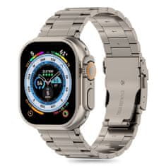 Tech-protect Stainless řemínek na Apple Watch 42/44/45/49mm, titanium