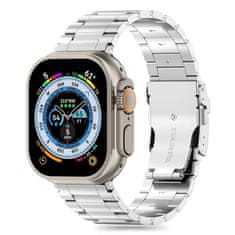 Tech-protect Stainless řemínek na Apple Watch 42/44/45/49mm, silver