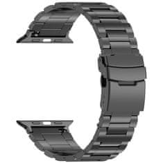 Tech-protect Stainless řemínek na Apple Watch 42/44/45/49mm, black