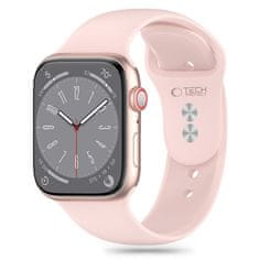 Tech-protect Silicone řemínek na Apple Watch 42/44/45/49mm, light pink