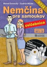 Michal Dvorecký: Nová nemčina pre samoukov cvičebnica + CD