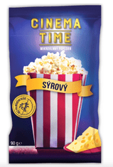 CINEMA TIME Cinema Time Mikrovlnný popcorn sýrový 90 g