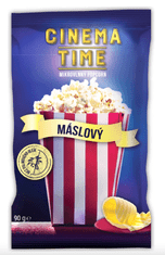 CINEMA TIME Cinema Time Mikrovlnný popcorn máslový 90 g