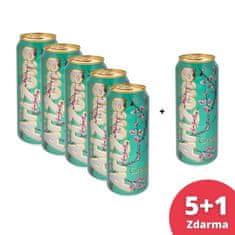 Arizona AriZona Green Tea with Honey, ledový čaj, med 500ml 5+1 zdarma