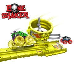 Hot Wheels Monster Trucks Power Smashers dráha masivní destrukce, 2 trucky, 2 rozdrcená autíčka HXT05