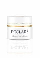 Declare Noční regenerační krém Stress Balance (5 Secrets Night Cream) 50 ml