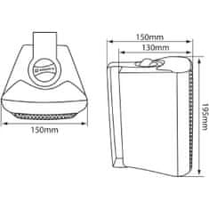 Adastra BC4V, 100V nástěnný 4" reprobox, 35W, bílý