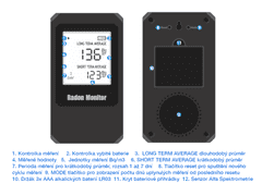 Optigrund Měřič radonu RN-55 Optigrund