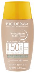 Bioderma Tónovaný fluid pro smíšenou až mastnou pleť Photoderm Nude Touch Mineral SPF 50+ (Fluid) 40 ml (Odstín Gold)