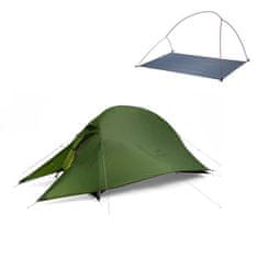 Naturehike ultra lehký stan Cloud Up1 20D 1360g - tmavě zelený