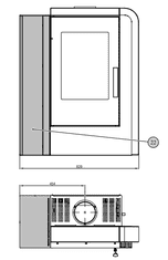 HAAS+SOHN NORDBY černá/woodstone prestige