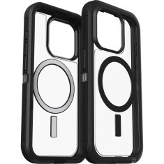 OTTERBOX Pouzdro OtterBox Defender XT Clear Apple iPhone 15 Pro Dark Side - čiré/černé