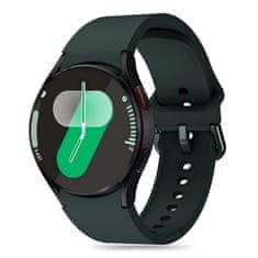 Tech-protect Silicone řemínek na Samsung Galaxy Watch 4 / 5 / 5 Pro / 6 / 7 / FE, olive