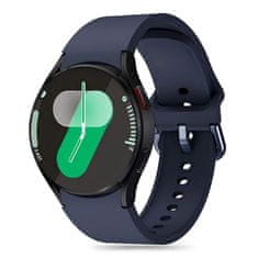 Tech-protect Silicone řemínek na Samsung Galaxy Watch 4 / 5 / 5 Pro / 6 / 7 / FE, navy blue