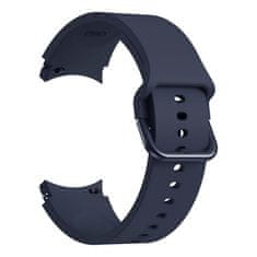 Tech-protect Silicone řemínek na Samsung Galaxy Watch 4 / 5 / 5 Pro / 6 / 7 / FE, navy blue