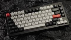 Keychron Q1 HE QMK Bezdrátová Mechanicko-Magnetická Klávesnice / Carbon Black / Gateron Double-Rail Magnetic Nebula Switch