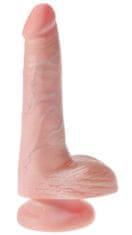 Pipedream Realistické dildo s varlaty King Cock 6" (17,5 cm)