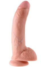 Pipedream Realistické dildo s varlaty King Cock 9" 