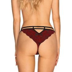 Obsessive Výjimečné kalhotky Sugestina panties S/M , L/XL , ( zvolte variantu velikosti ) Červená