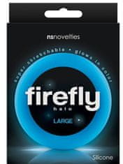 NS Novelties Erekční kroužek Firefly Halo Large (velký) - svítí ve tmě