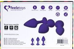 Feelztoys Sada análních kolíků Bibi (3 ks)