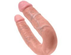 Pipedream Dvojité realistické dildo King Cock, 17 cm