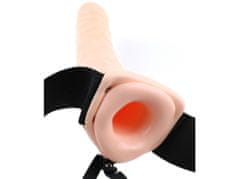 Pipedream Dutý připínací penis Fetish Fantasy Hollow Strap-On 8" (20 cm)