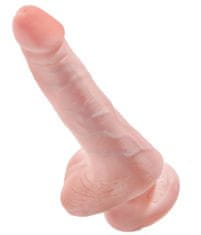 Pipedream Realistické dildo s varlaty King Cock 6" (17,5 cm)