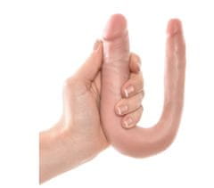 Pipedream Dvojité realistické dildo King Cock Small Double Trouble (15 cm)