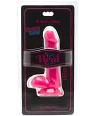 Toyjoy Realistické dildo s varlaty a přísavkou Happy Dicks 6" 