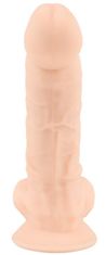 Silexpan Realistické dildo z paměťového silikonu SILEXD Model 1 (17,5 cm)