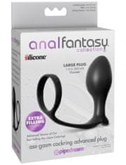 Pipedream Anální kolík s kroužkem na penis Anal Fantasy Ass-Gasm Large Plug