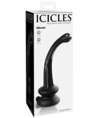 Pipedream Skleněné dildo s odnímatelnou přísavkou Icicles No. 87 