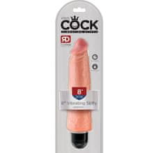 Pipedream Realistický vibrátor King Cock Stiffy 8" 