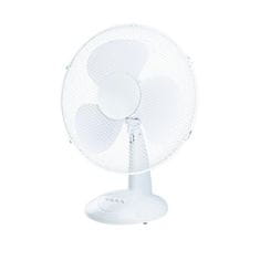 ACA ACA Lighting stolní kulatý ventilátor, bílá, 40cm, AC 45W FANTPWH30