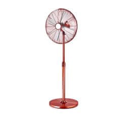 ACA ACA Lighting stojanový ventilátor, kov, měď, 45cm, AC 60W FANSMPC50