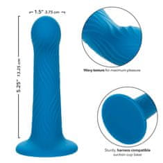 CalExotics CalExotics Wave Rider Ripple (Blue), silikonové dildo unisex