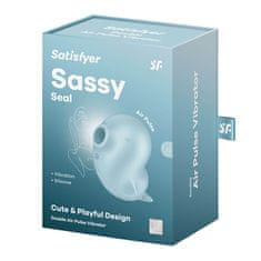 Satisfyer Satisfyer Sassy Seal (Blue), pulzátor na klitoris