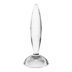 Satisfyer Satisfyer Sparkling Crystal (Transparent), skleněný anální kolík