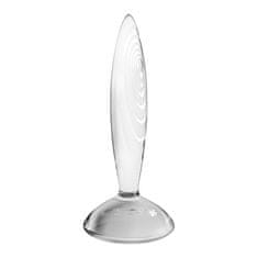 Satisfyer Satisfyer Sparkling Crystal (Transparent), skleněný anální kolík