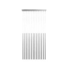 AZZARDO Moderní minimalistické závěsné LED svítidlo Louise -, 4,5 W, 2800 lm, 450 mm zlatá 25 mm 200 lm