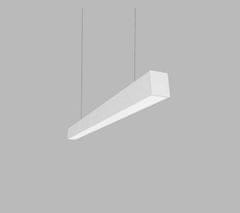 LED2 Lineární závěsné LED svítidlo LINO P/N-Z s efektem aury -, 37-49 W, 4255-5635 lm 2070-2760 lm černá