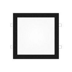 Mivvy LED panel Slim IP44 300 x 300 mm stmívatelný DALI -, 3000 K 3000 K 2515 lm černá