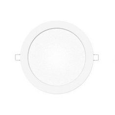 Mivvy LED panel Slim IP44 Ø 180 mm stmívatelný DALI -, 4000 K 4000 K černá 1080 lm